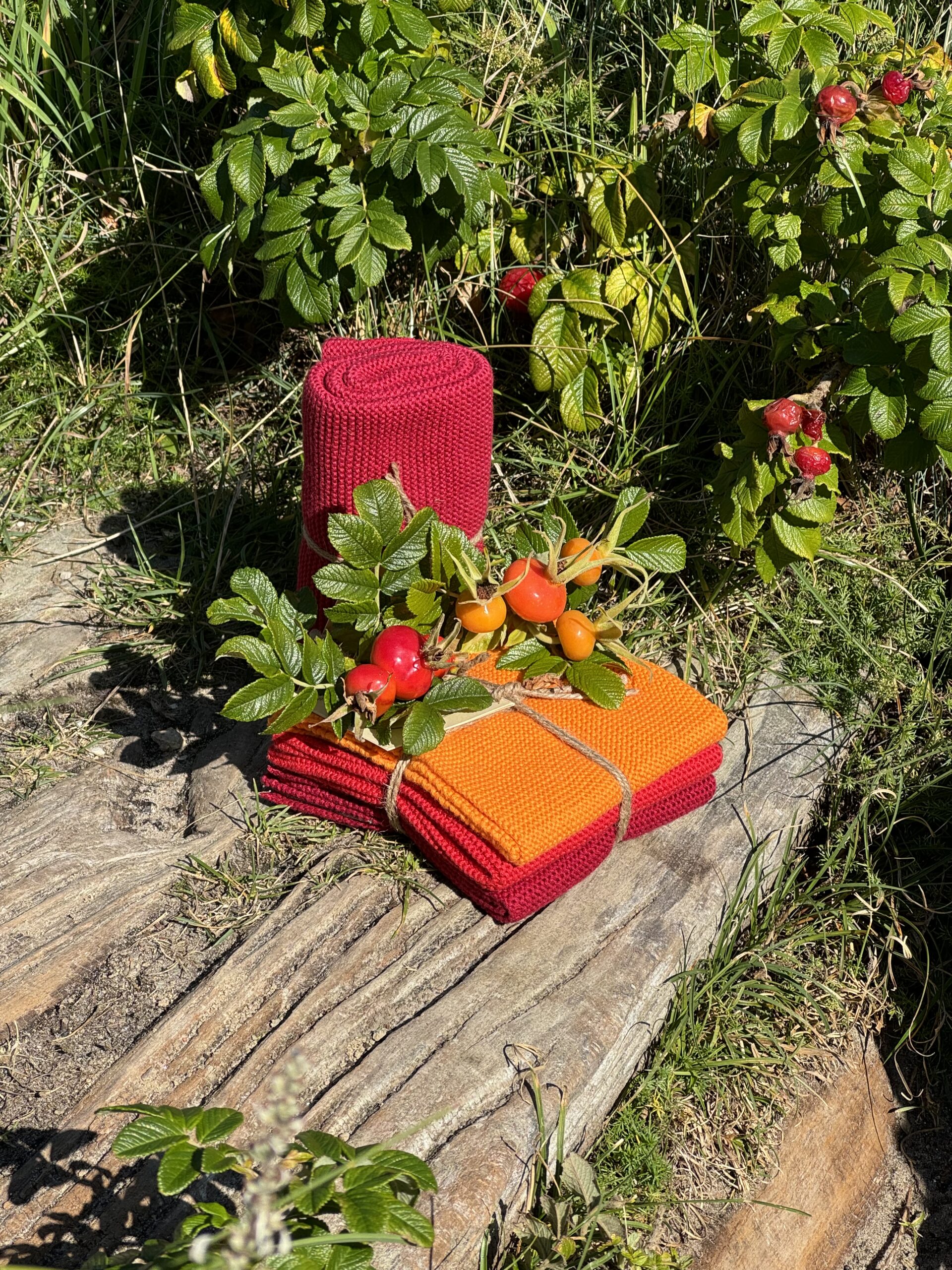 orange-rot kombi
