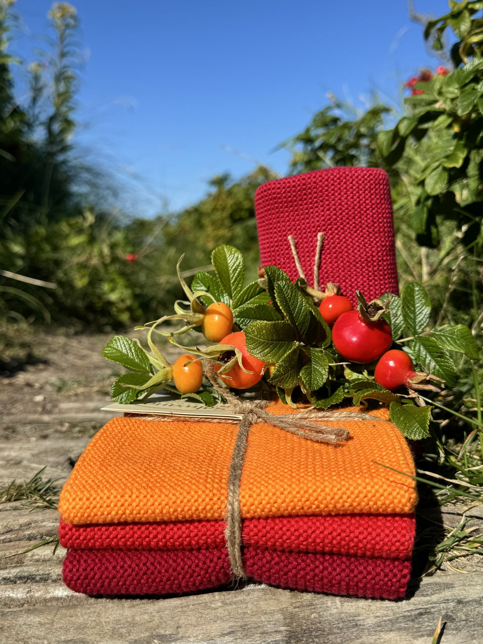 Orange/red combi - organic