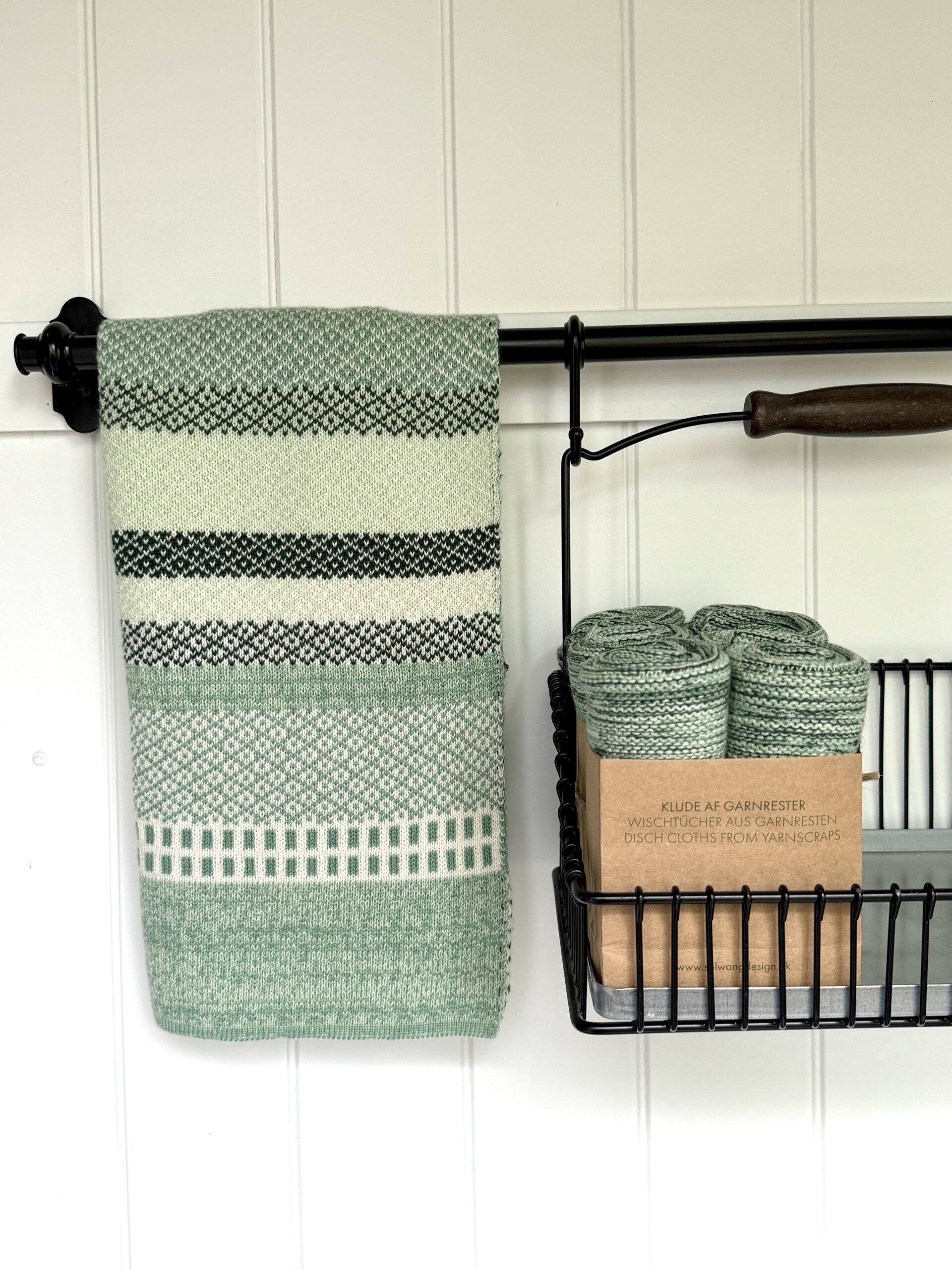 Almue Grøn ZERO WASTE håndklæde