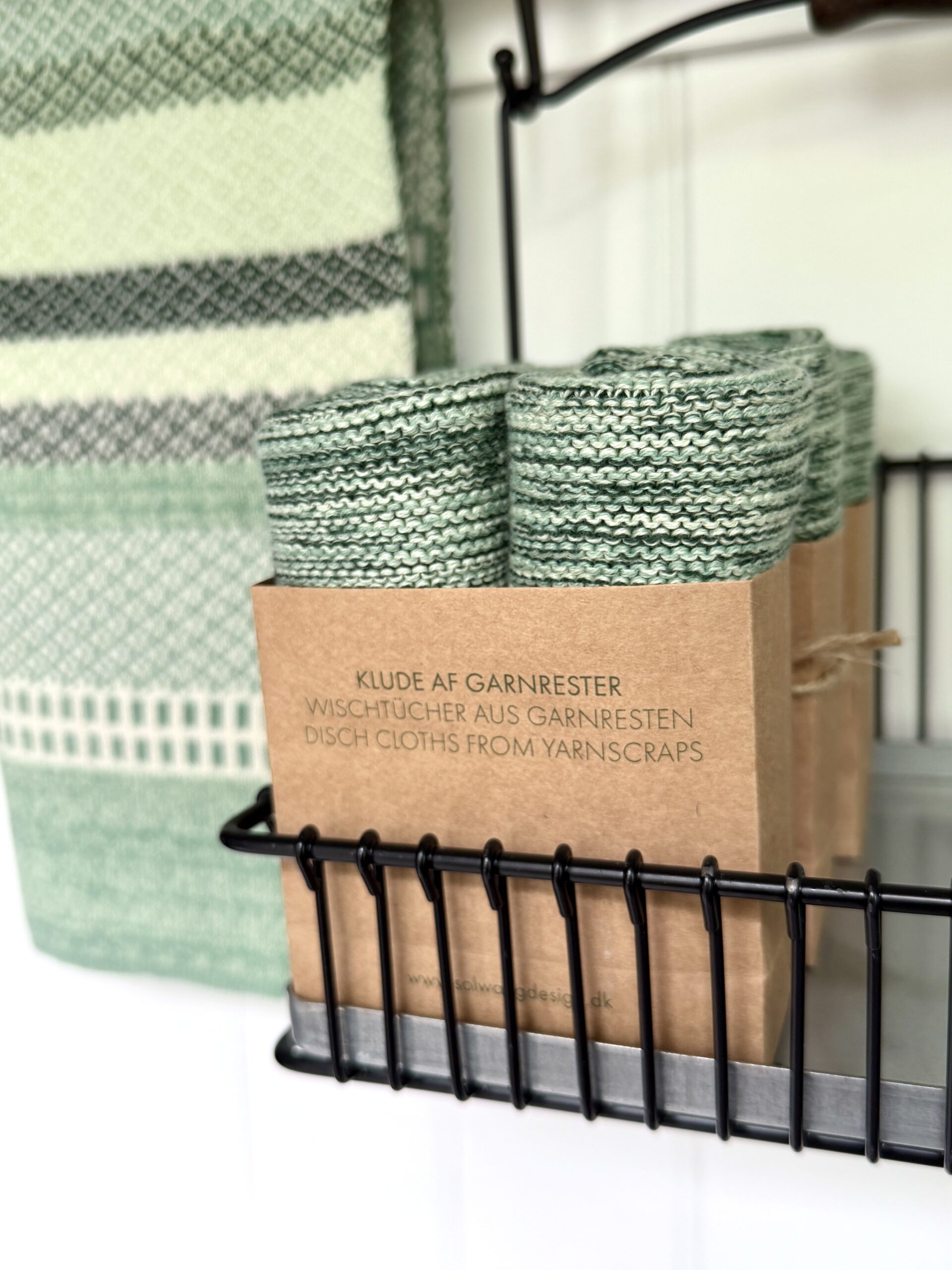Almuegrøn ZERO WASTE restgarnsklude
